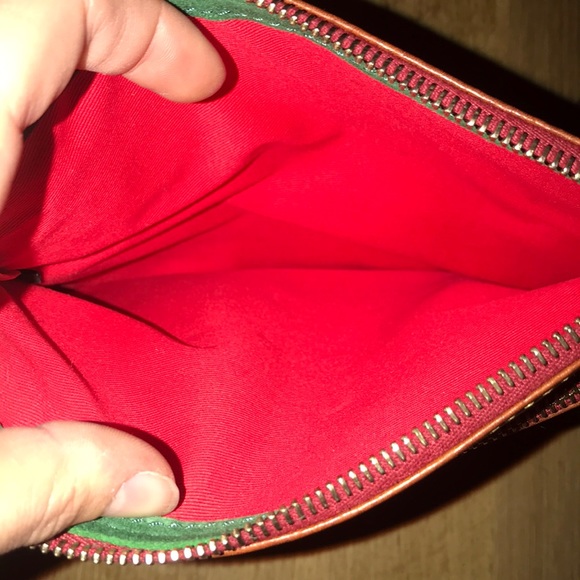 Dooney & Bourke Light Brown Leather Crossbody - Picture 4 of 5